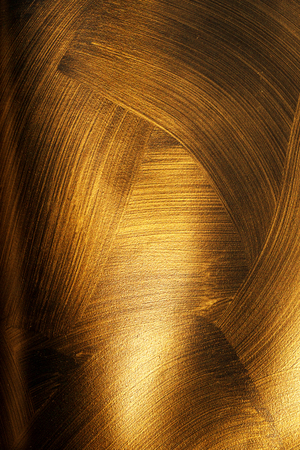 Golden texture units on a black backgroundの写真素材