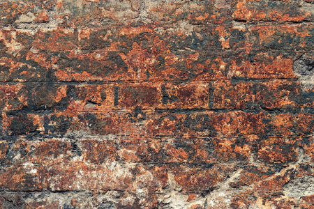 Old brick wallの写真素材