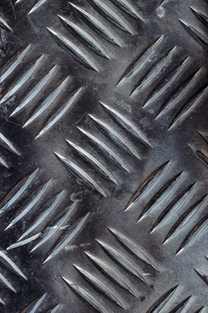 Seamless metal floor plate with diamond pattern, anti slip stainless steel sheet and plate, ribbed...