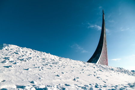 Conquerors of Space - a monument in memory of outer space