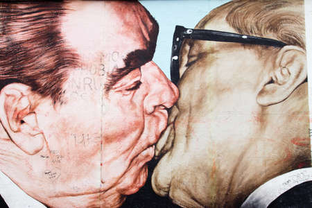 Street Art and Graffiti in Berlin, Germanyのeditorial素材