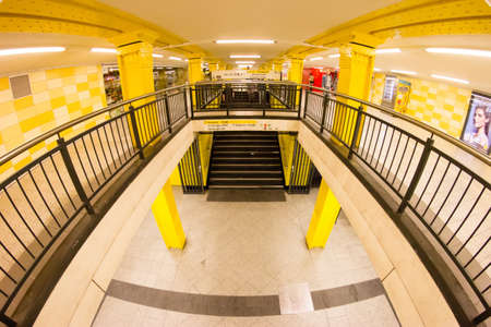 Metro Station Berlin in Germany