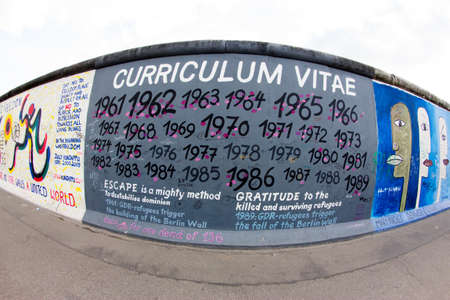 Street Art and Graffiti in Berlin, Germanyのeditorial素材