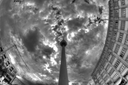 Grey Sky of Berlin in Germanyのeditorial素材