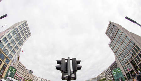 Postamer Platz in Berlin in Germany のeditorial素材