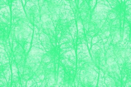 Green branches seamless tileable background
