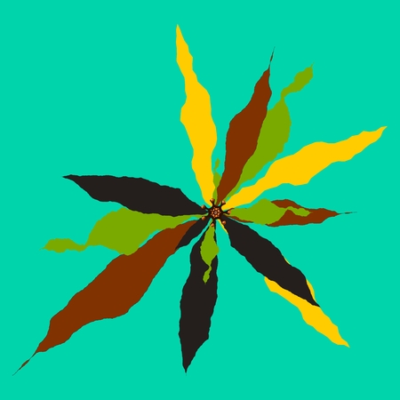 Fantasy flower backgroundの写真素材