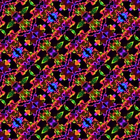 Abstract seamless caleidoscope patternの写真素材