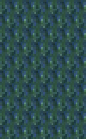 Abstract pixelated blue green background vertically orientedの写真素材