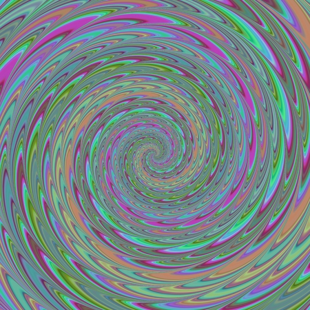 Abstract purple lilac green brown spiral pattern