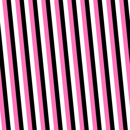 Oblique black white pink subtle stripes patternの写真素材