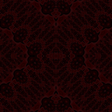 Abstract seamless kaleidoscopic brown black purple backgroundの写真素材