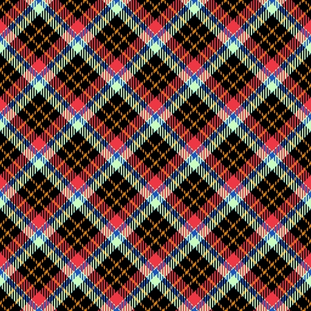 Abstract checked modern seamless oblique pattern with textile texture - computer generated designの写真素材