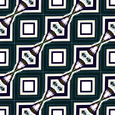 Abstract seamless ornamental oriental traditional pattern