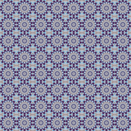 Abstract seamless decorative regular infinity kaleidoscopic pattern