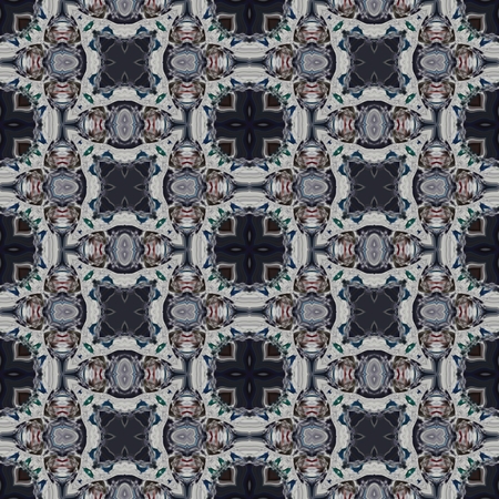 Floral decorative historical oriental arabian cashmere fractal seamless pattern