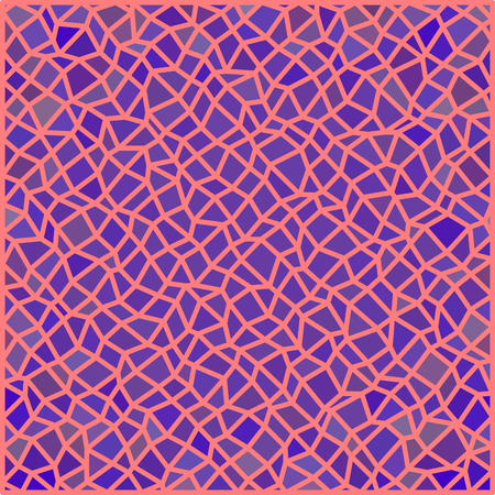 Abstract irregular polygonal pattern on square tile - digitally rendered backgroundのイラスト素材
