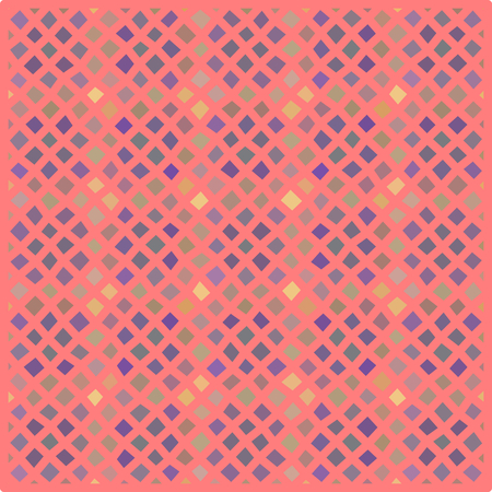 Abstract irregular polygonal pattern on square tile - digitally rendered background
