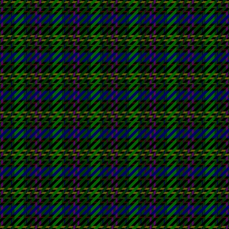 Tartan pattern - digitally rendered fractal illustration