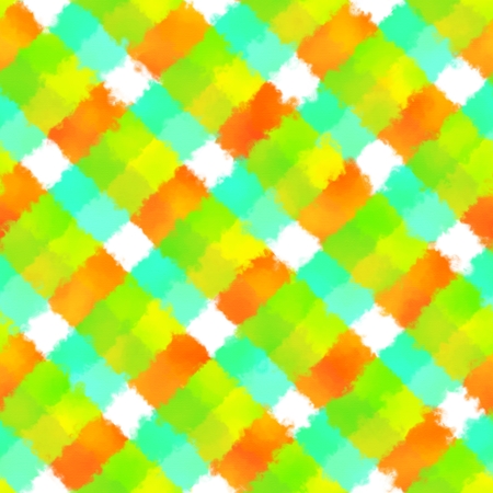 Abstract striped seamless pattern with watercolor painting impressionの写真素材