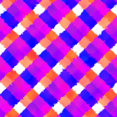 Abstract striped seamless pattern with watercolor painting impressionの写真素材