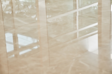 Reflection on the floor