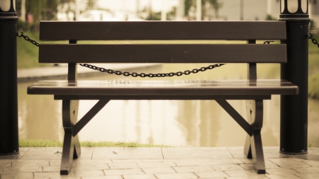 Pubilc park Chairの写真素材