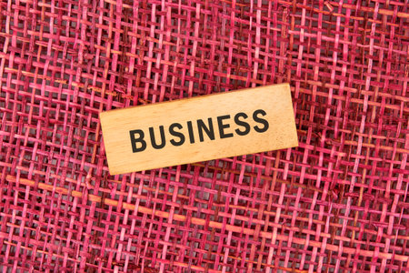 The BUSINESS concept phrase, business creative motivation concept.の写真素材