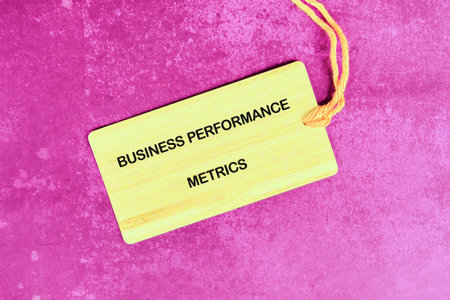 Conceptual text, phrase, words BUSINESS PERFORMANCE METRICS The concept of development and business, strategy and growth. A place to copy.の写真素材