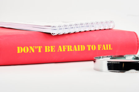 Life Inspirational And Motivational Quotes DO NOT BE AFRAID TO FAIL.の写真素材