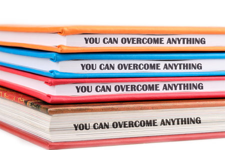 Business concept words YOU CAN OVERCOME ANYTHING