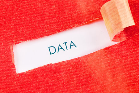 Concept word DATA. For direction of business strategy success concept.の写真素材