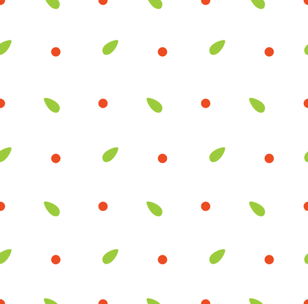 Abstract seamless pattern with leafs, stock vector illustrationのイラスト素材