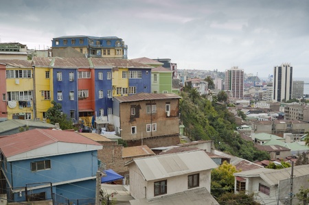 Views of Valparaiso, Chileのeditorial素材