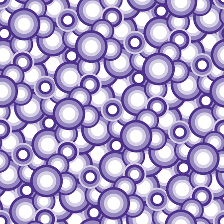 Seamless vector texture with violet ballsのイラスト素材