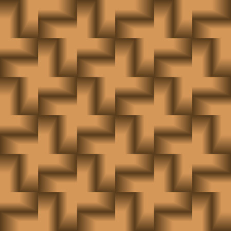 Seamless 3d vector pattern with tilesのイラスト素材