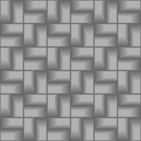 Seamless 3d vector pattern with tilesのイラスト素材