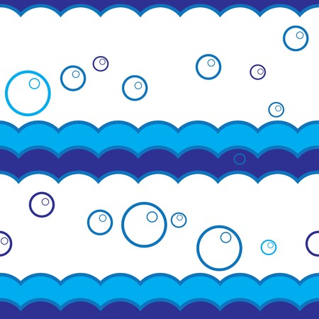Seamless ocean or sea water backgroundのイラスト素材