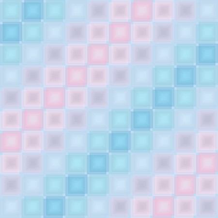 Seamless vector pattern with motley tilesのイラスト素材