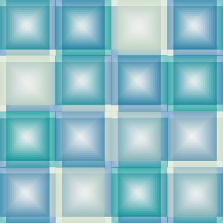 Seamless blue tile patternのイラスト素材
