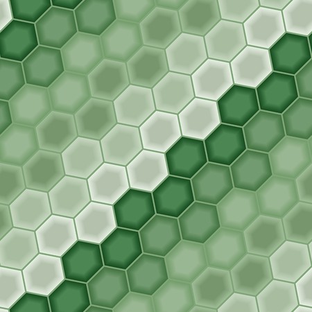 Seamless green tile pattern