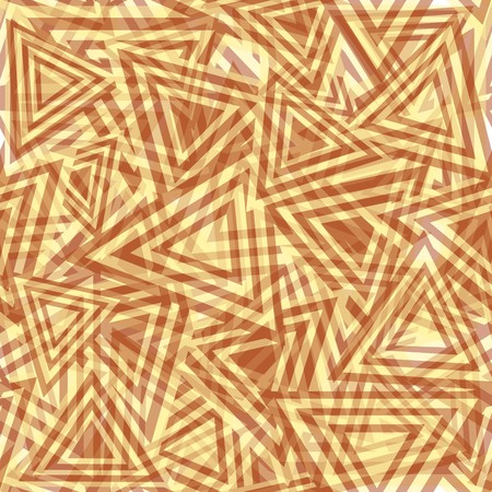 Retro brown seamless triangle backgroundのイラスト素材