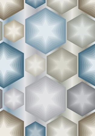 Seamless brown tile patternのイラスト素材