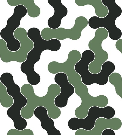 Seamless vector texture with abstract elementsのイラスト素材