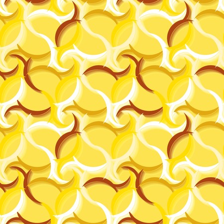 Seamless gold ornament vector patternのイラスト素材