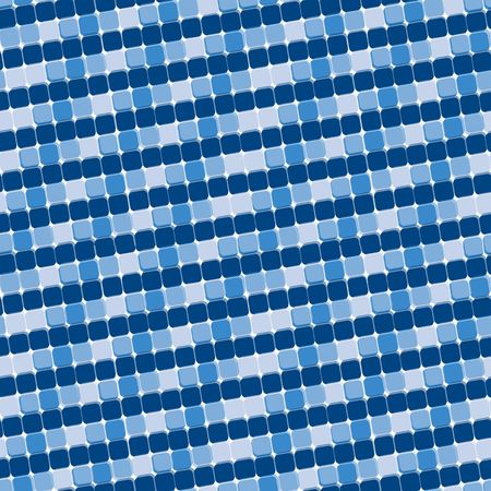 Seamless  texture with blue tiles