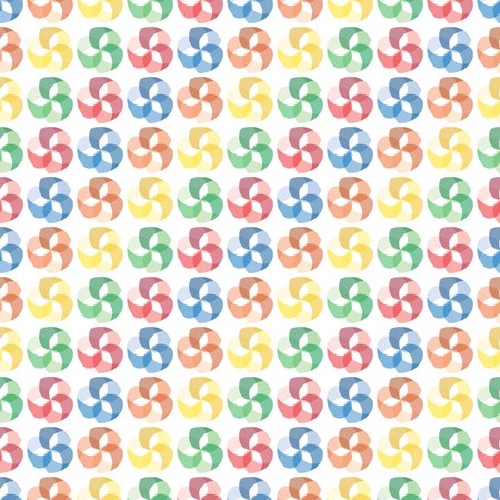 Vivid colorful repeating abstract seamless backgroundのイラスト素材