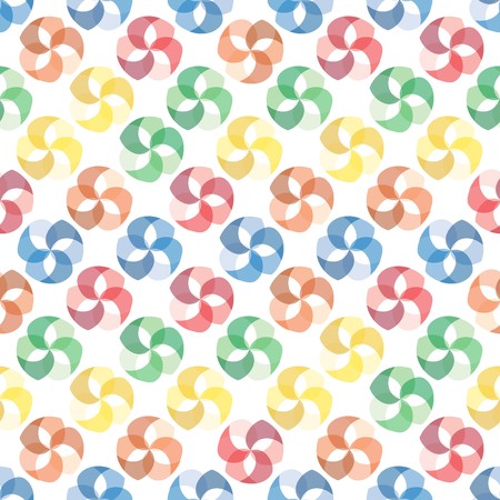 Vivid colorful repeating abstract seamless backgroundのイラスト素材