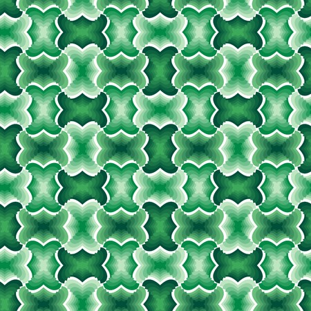 Seamless green tile patternのイラスト素材