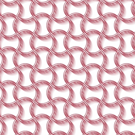 Seamless red tile wallpaper. Also suitable as material patternのイラスト素材